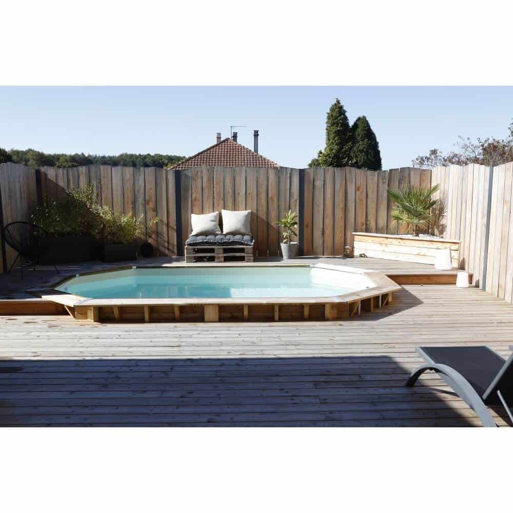 Piscine en bois Azura - 400 x 750 x H 130 cm – Image 3