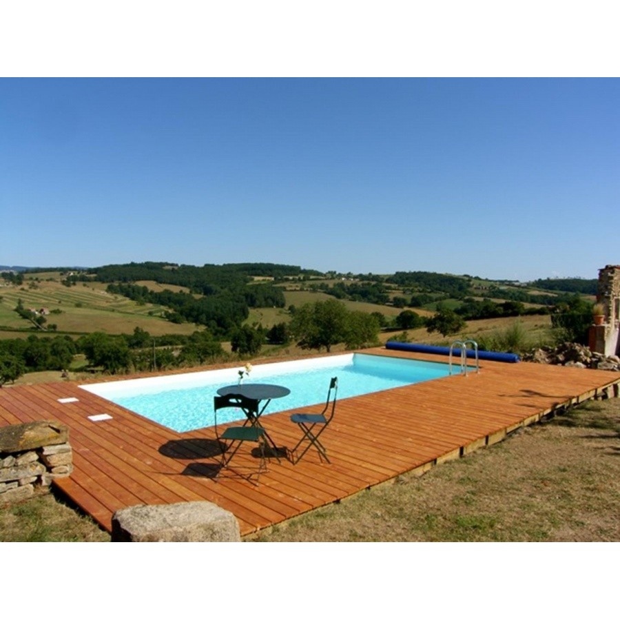Piscine bois CITY DETENTE 3.00 x 2.50 - Semi-enterré ou enterré – Image 2