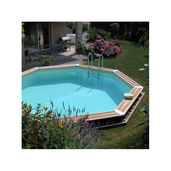 Piscine hors sol bois Océa - Ø 580 x H 130 cm
