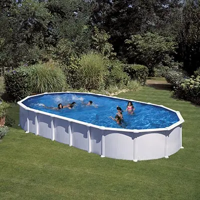 PISCINE EN ACIER GRE HAITI - OVALE
